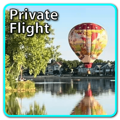 Hoffman Two Passengers in a Private Balloon